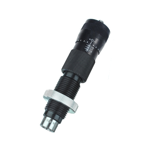 Los dies Forster Ultra Micrometer te permiten ajustar la profundidad de asientos de balas con precisión de .0005 a .001 pulgadas, ¡ideal para recargas perfectas!