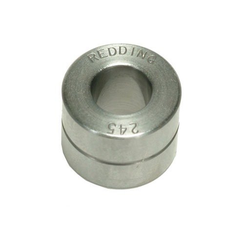 Los bushings de acero tratados térmicamente de Redding tienen una dureza de Rc 60-62, reduciendo el esfuerzo de dimensionado y disponibles en varias medidas.