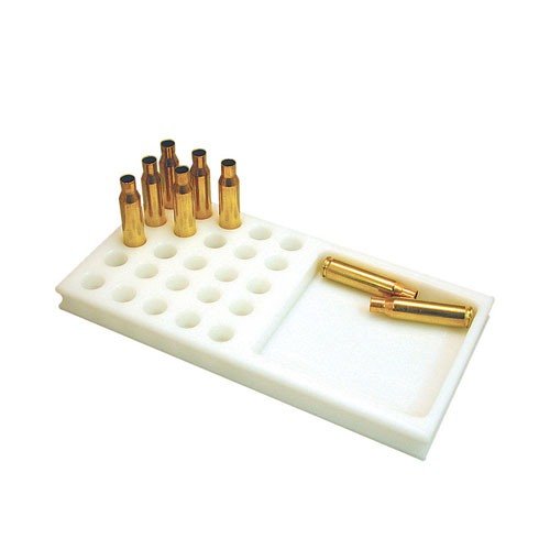 Los bloques de carga SINCLAIR son duraderos, fáciles de limpiar, tienen 25 agujeros y un diseño que facilita la entrada de la cápsula, ideales para tiradores de competición.