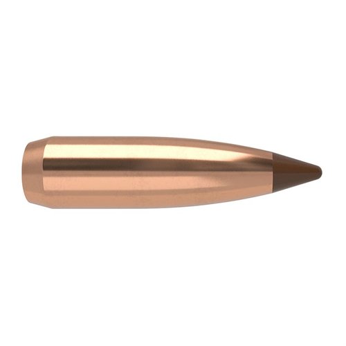 Los balas Nosler Ballistic Tip 6.5mm ofrecen expansión violenta, precisión de grado de competencia y rendimiento extremo a larga distancia, ¡perfectas para cazar!
