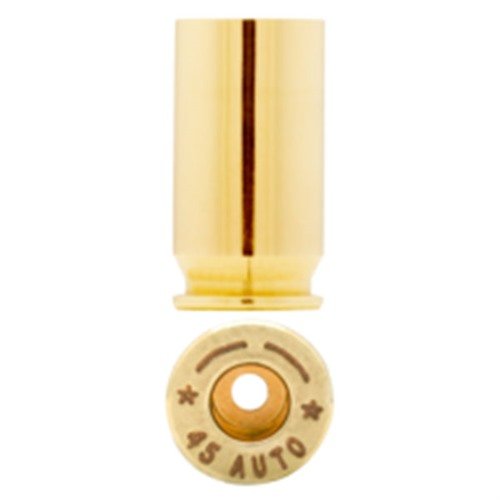 Con la 45 AUTO BRASS de STARLINE, obtienes la mejor calidad en cartuchos de pared recta, perfectos para tiradores de pistola en todas las disciplinas. ¡Paquete de 100!