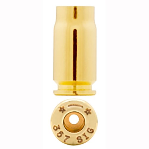 Empieza tus disparos con la calidad de Starline Brass, ideal para tiradores de élite. 100 piezas de 357 SIG en cada bolsa, ¡perfectas para tus necesidades!