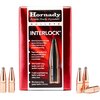 Las balas Hornady InterLock 7MM (0.284") ofrecen trayectorias planas y gran precisión, con una chaqueta cónica para penetración profunda y expansión controlada.