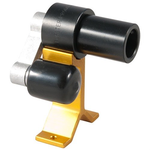 La base DEBURRING TOOL de Forster facilita el desbarbado rápido y cómodo de tus casos, y se puede usar con un taladro para mayor rapidez.