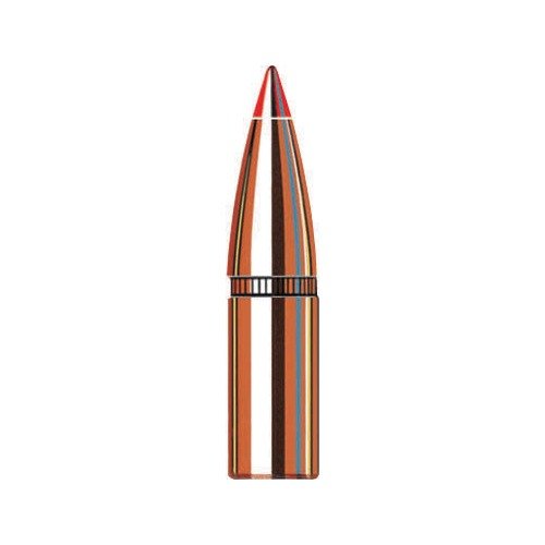 Las balas Hornady SST de 6mm ofrecen trayectorias planas, expansión rápida gracias a su punta de polímero y precisión quirúrgica con construcción InterLock para penetración profunda.
