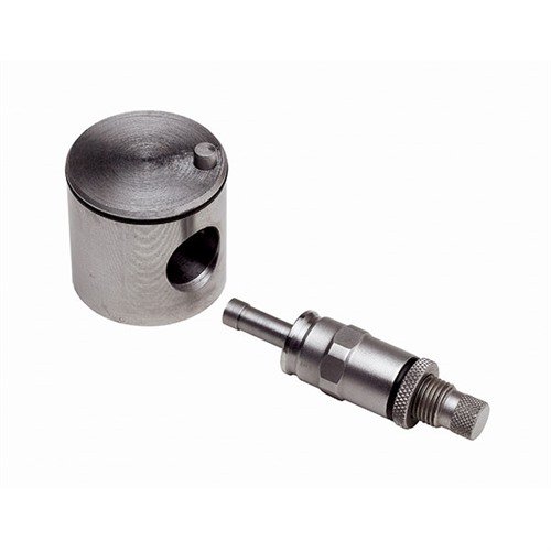 Los LOCK-N-LOAD PISTOL METERING INSERTS de HORNADY te permiten medir cargas con precisión entre 0.5 y 17 gr, y ajustar fácilmente con el Micrometer Pistol Insert.