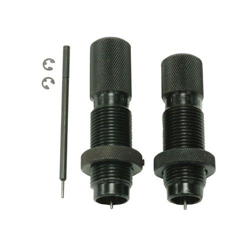 Con el Redding Decapping Die Kit, puedes desprimar y limpiar tus casquillos de forma efectiva, manejando calibres desde .22 hasta .50 con facilidad.