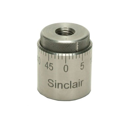 Convierte tu L.E. Wilson en un medidor de longitud micrométrica con la parte superior Sinclair, hecha de acero inoxidable y ajustes de .001 pulgadas.