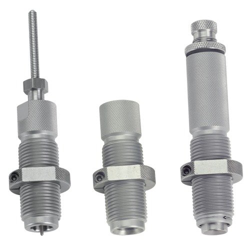 El set de 3 dies Custom Grade de Hornady para el 30 M1 Carbine incluye todo lo necesario para recargar de manera duradera y precisa, ¡ideal para tus necesidades de recarga!