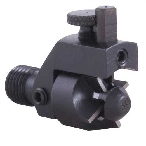 El RCBS 3-Way Cutter para Trim Pro Case Trimmers facilita el recorte y desbarbado, con cuchillas que recortan, chaflan y desbarban en un solo paso.