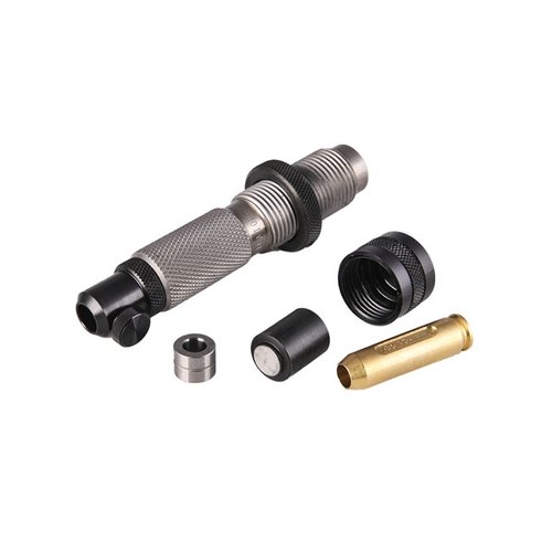 El Redding Instant Indicator te permite comparar rápidamente la profundidad de asiento de balas y el headspace con una precisión de .001", asegurando uniformidad.