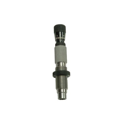 El Redding Competition Bullet Seater ofrece ajuste de profundidad preciso con micrómetro, suave deslizamiento y calibración en .001". ¡Ideal para tus recargas!