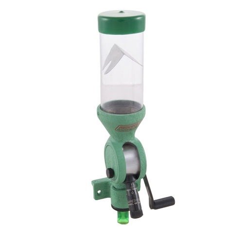 El medidor de pólvora BR-30 de Redding ofrece una carga uniforme de 10 a 50 grains, con un diseño exclusivo para competición y un mango rotatorio para mayor precisión.