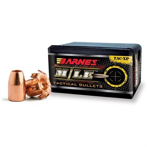 Las balas TAC-XP de 9mm son de cobre sólido, sin plomo, con un gran cavidad hueca que garantiza un rendimiento óptimo y una alimentación suave y confiable.