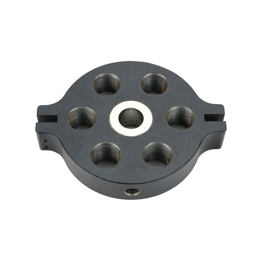 El T-MAG TURRET de LYMAN te ofrece una recarga rápida y eficiente, permitiéndote cambiar calibres fácilmente y optimizando tu tiempo en el taller.