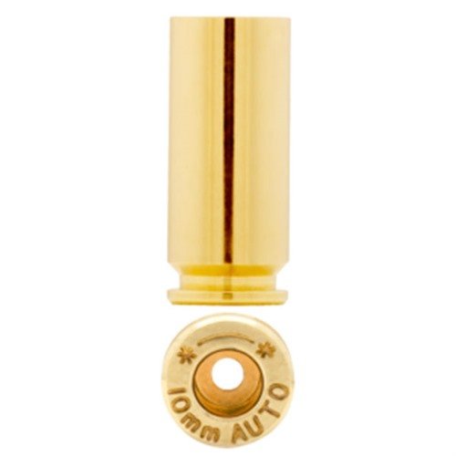 Con la 10MM AUTO BRASS de STARLINE, obtén calidad superior en cada disparo. Perfecta para tiradores de pistola, empaquetada en bolsas de 100.
