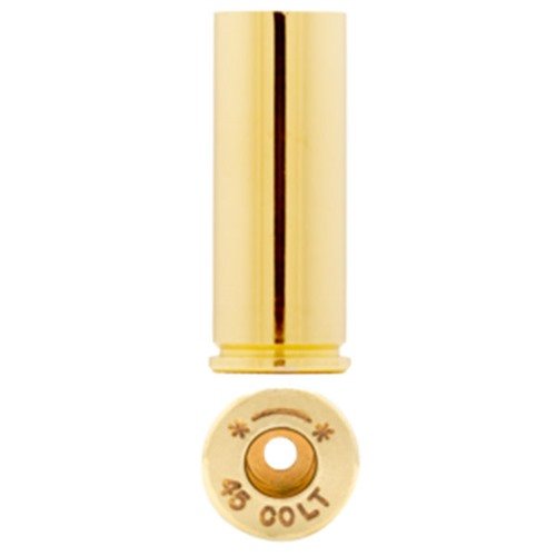 La calidad de Starline Brass en 45 LONG COLT garantiza un rendimiento superior para tiradores de pistola. ¡Paquete de 100 unidades para tus mejores disparos!