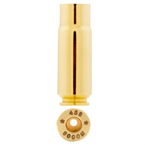 Empieza con lo mejor: 458 SOCOM BRASS de Starline, ideal para tiradores serios. Calidad superior en cada bolsa de 100, ¡no te arrepentirás!