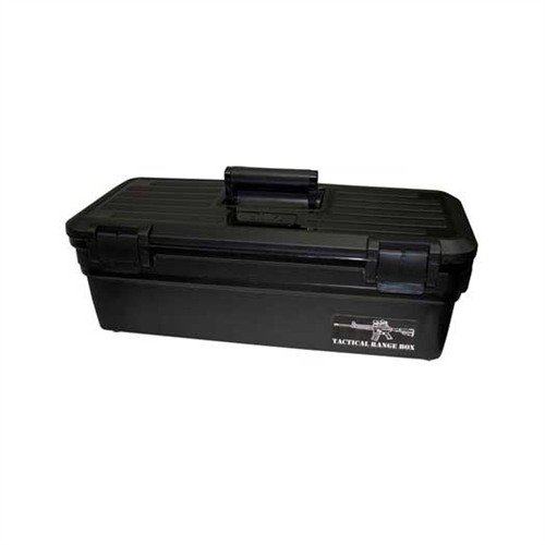 El TACTICAL RANGE BOX de MTM CASE-GARD es ideal para limpiar tu AR-15/M16, con soportes ajustables y espacio para tus accesorios y productos de limpieza.