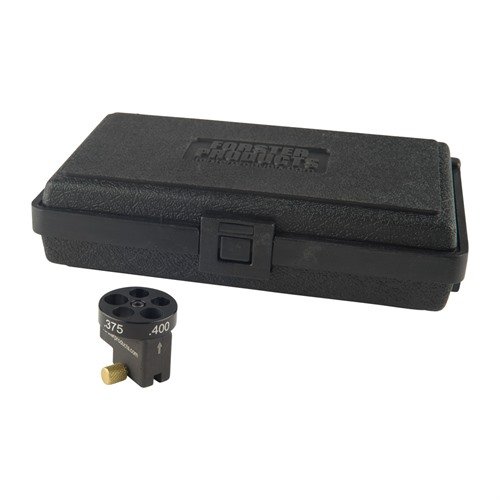 El sistema de medición Datum Dial es fácil de usar, cubre múltiples calibres, incluye diales intercambiables y viene en una caja de almacenamiento duradera.