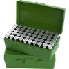 Las cajas de munición FLIP TOP PISTOL AMMO BOX de MTM Case-Gard son perfectas para el tirador, con superficie texturizada, apilables y con garantía de 25 años.