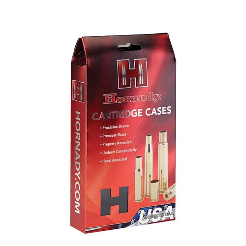 Las vainas Hornady 300 WSM ofrecen alta concentricidad, grosor uniforme y más recargas, garantizando presión y precisión consistentes en cada disparo.