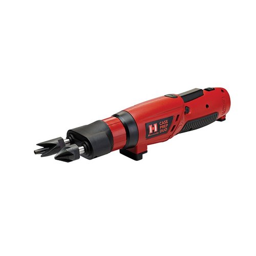 Agiliza tus tareas de recarga con el Hornady Case Prep Duo, una herramienta multifuncional recargable que se adapta a cepillos, limpiadores y más.
