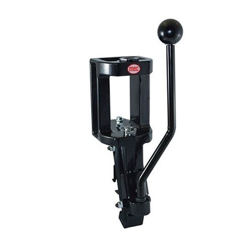 La prensa de recarga Marksman de MEC ofrece calidad superior y durabilidad con su construcción de hierro fundido, ideal para recargar calibres desde .22 Hornet hasta .416 Rigby.