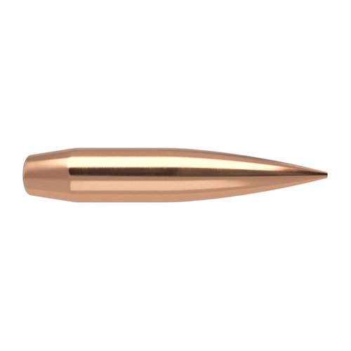 Los proyectiles NOSLER RDF 6.5MM ofrecen una trayectoria plana, bajo arrastre y meplats consistentes, perfectos para una carga fácil y precisión extrema.
