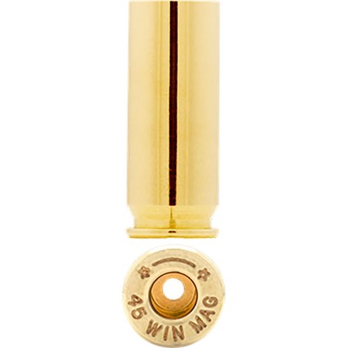 Disfruta de la calidad superior de las vainas 45 Winchester Magnum de Starline, perfectas para tus necesidades de recarga, fabricadas con más de 40 años de experiencia.