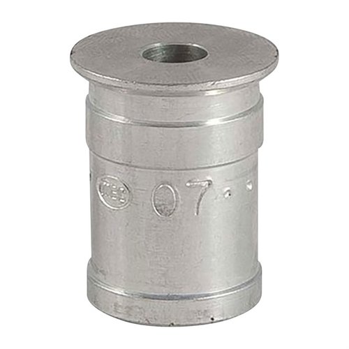 Los MEC Powder Bushings te permiten ajustar la carga de pólvora con precisión. Disponibles en varios tamaños, son ideales para tus recargas.