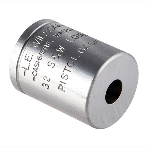 Los WILSON PISTOL MAX CASE GAGES te permiten medir rápidamente dimensiones críticas de tus cartuchos, evitando errores en el recargado y garantizando precisión.