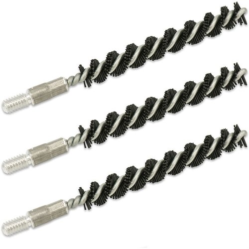 Las brochas de nylon Proof-Positive de Bore Tech tienen el doble de cerdas, son más resistentes y evitan el fouling de cobre, ¡perfectas para una limpieza rápida!