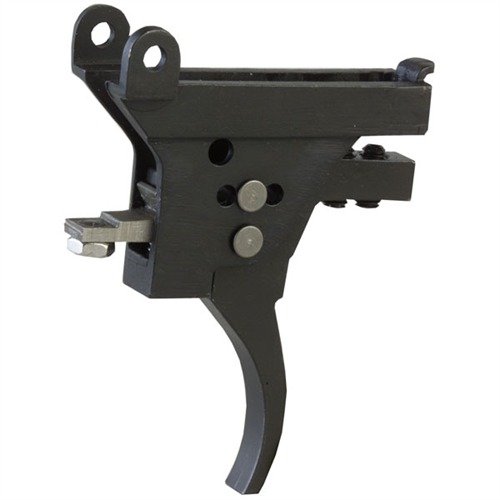 El SAV-2 MATCH TRIGGER de Rifle Basix ofrece un diseño de dos palancas totalmente ajustable, ideal para rifles de caza y tiro, garantizando un disparo limpio y preciso.