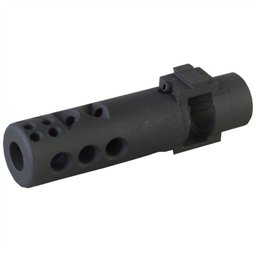 Mejora tu control de retroceso con el SPRINGFIELD M14 MUZZLE BRAKE, fácil de instalar y sin necesidad de gunsmithing, ideal para rifles M14/M1A.