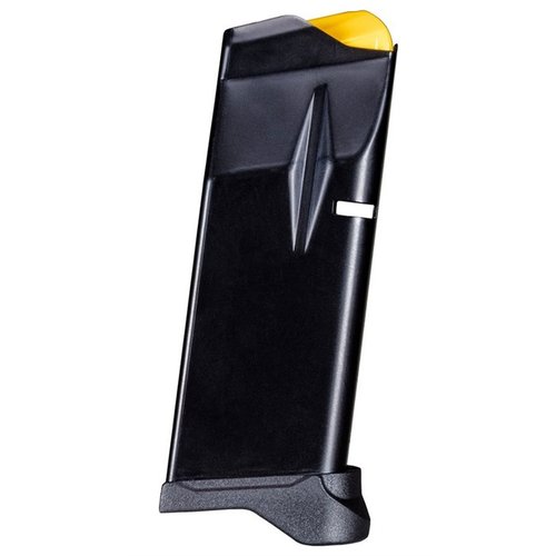 Consigue el cargador de repuesto GX4 9MM de Taurus con 11 rondas y pinky rest, ideal para mejorar tu agarre y rendimiento en el tiro.