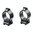 Descubre las anillas para visor FIXED SCOPE RINGS TALLEY 1" MEDIUM SATIN BLUE. Incluye tornillos Torx® para un montaje fijo y seguro. ¡Compra ahora! 🔧🔵