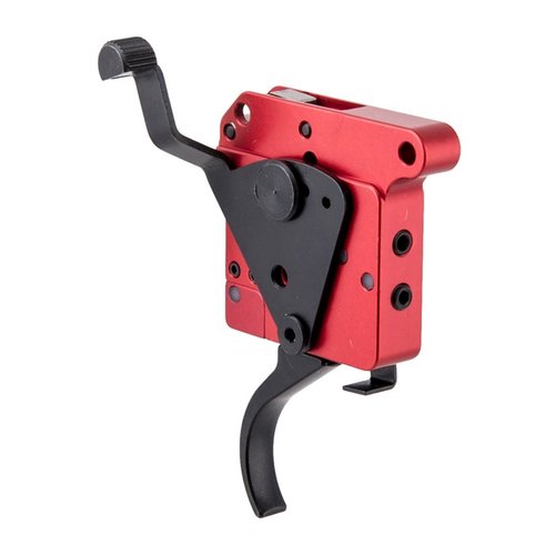 El gatillo Timney 2 Stage para Remington 700 ofrece un peso de tiro ajustable, acero tratado para mayor durabilidad y fácil instalación sin herramientas.