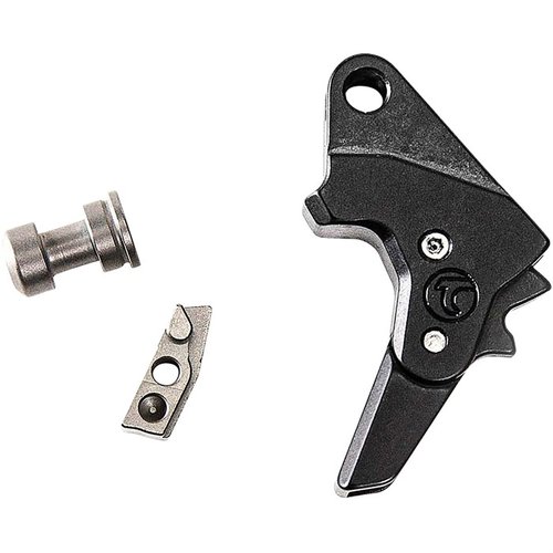 Disfruta de un disparo nítido y consistente con el ALPHA COMPETITION TRIGGER de TIMNEY, ajustado a 3lbs y compatible con todas las piezas originales de S&W M&P.