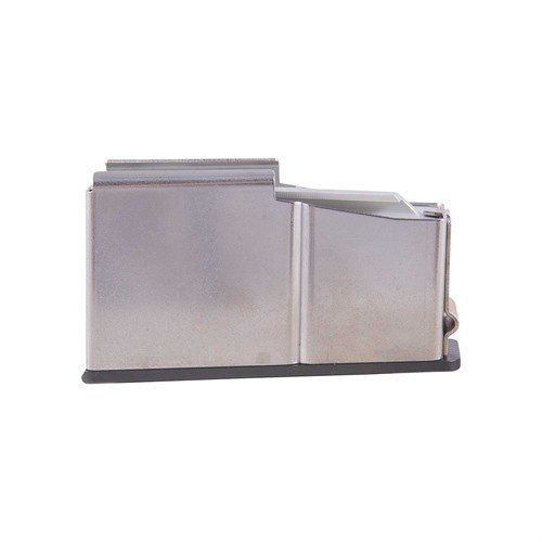 El cargador SAKO 85 para .308 Winchester ofrece capacidad de 5 rondas, construcción de acero resistente y un acabado negro elegante, perfecto para tu rifle Sako.