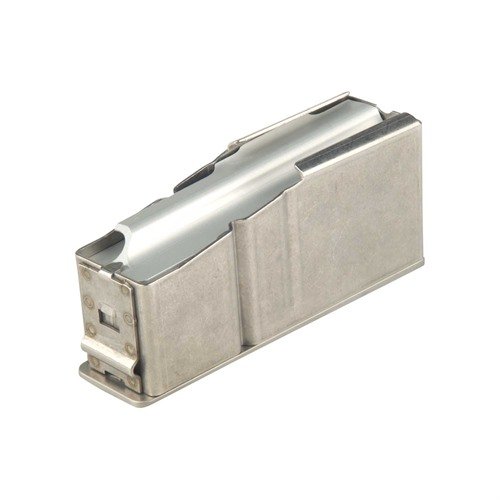 El cargador SAKO 85 para 300 Winchester Magnum de 4 rondas en acero inoxidable es perfecto para mejorar tu precisión y fiabilidad en el campo.