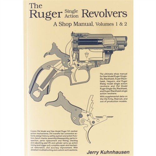 Descubre el manual completo para ensamblar, personalizar y reparar revólveres Ruger, con más de 600 ilustraciones y datos técnicos esenciales.
