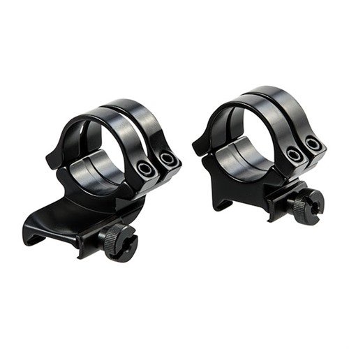 Los QUAD LOCK RINGS de WEAVER ofrecen el doble de sujeción con dos tapas por base, asegurando una presión uniforme y evitando que la mira gire.