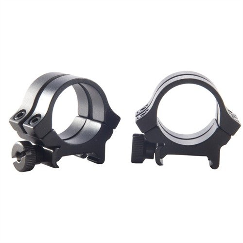 Los QUAD LOCK RINGS de WEAVER ofrecen el doble de sujeción con dos tapas por base, garantizando presión uniforme y evitando la rotación del visor.