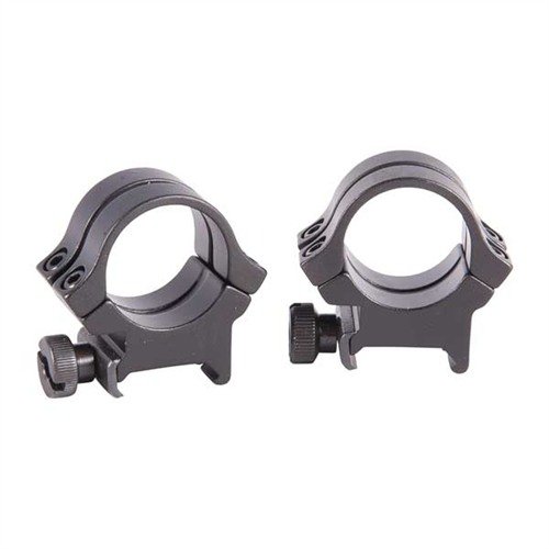 Los QUAD LOCK RINGS de WEAVER ofrecen el doble de potencia de sujeción con dos tapas por base, garantizando una presión uniforme y evitando la rotación del visor.