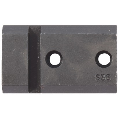 Bases de acero sólido y de alta resistencia para rifles y pistolas de caza, ideales para montar todo tipo de miras. Flexibilidad y durabilidad garantizadas.