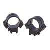 Los QUAD LOCK RINGS de WEAVER ofrecen el doble de potencia de sujeción con dos tapas por base, asegurando una presión uniforme y evitando la rotación del visor.