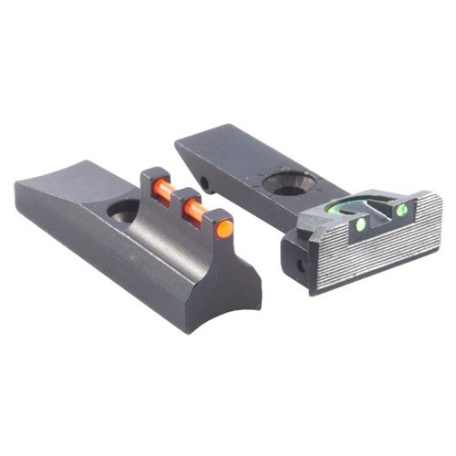 Mejora tu puntería con los RUGER® REVOLVER FIRE SIGHT FIBER OPTIC SIGHT SETS, que ofrecen una visibilidad superior gracias a su diseño de 3 puntos y su capacidad de captar luz.