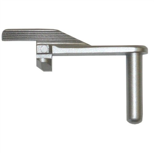 El 1911 EXTENDED SLIDE RELEASE de WILSON COMBAT es más ancho y largo que el original, permitiendo cambios de cargador rápidos y sin perder de vista el objetivo.