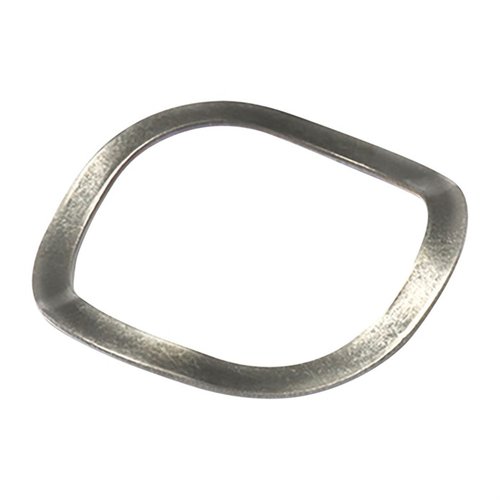 El wave washer de acero al carbono endurecido permite instalar madera de modelos recientes en escopetas Remington 870 antiguas sin perforar, ideal para mantener tu equipo.